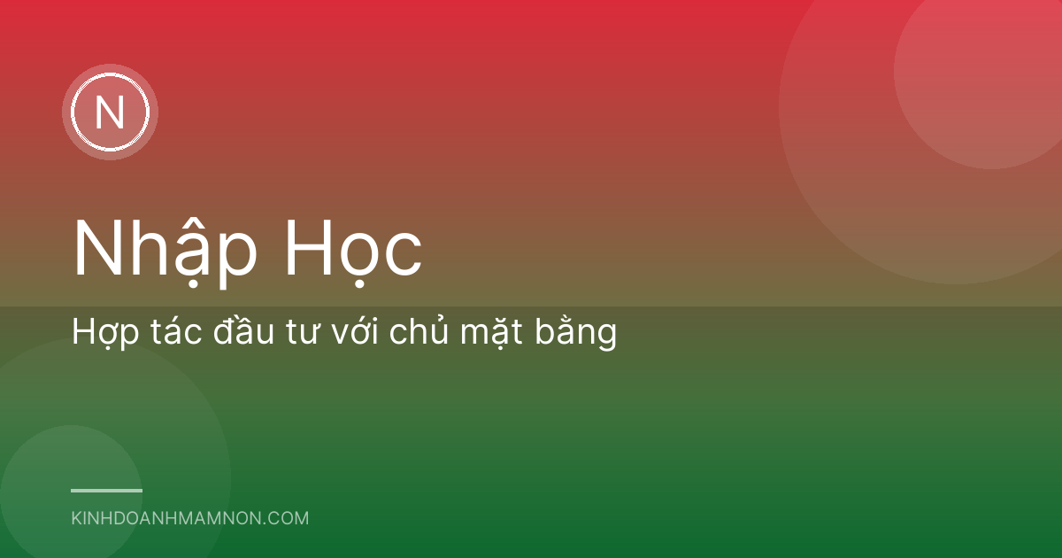 Hợp tác đầu tư với chủ mặt bằng